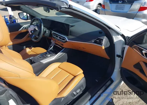 2024 BMW 430I z USA, uszkodzony, nr VIN WBA23AT04RCP58093